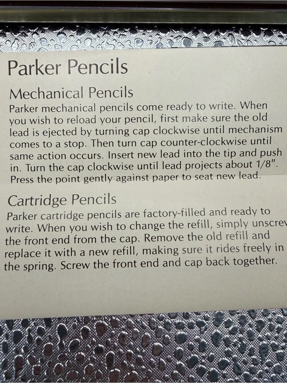 Parker elegant ball