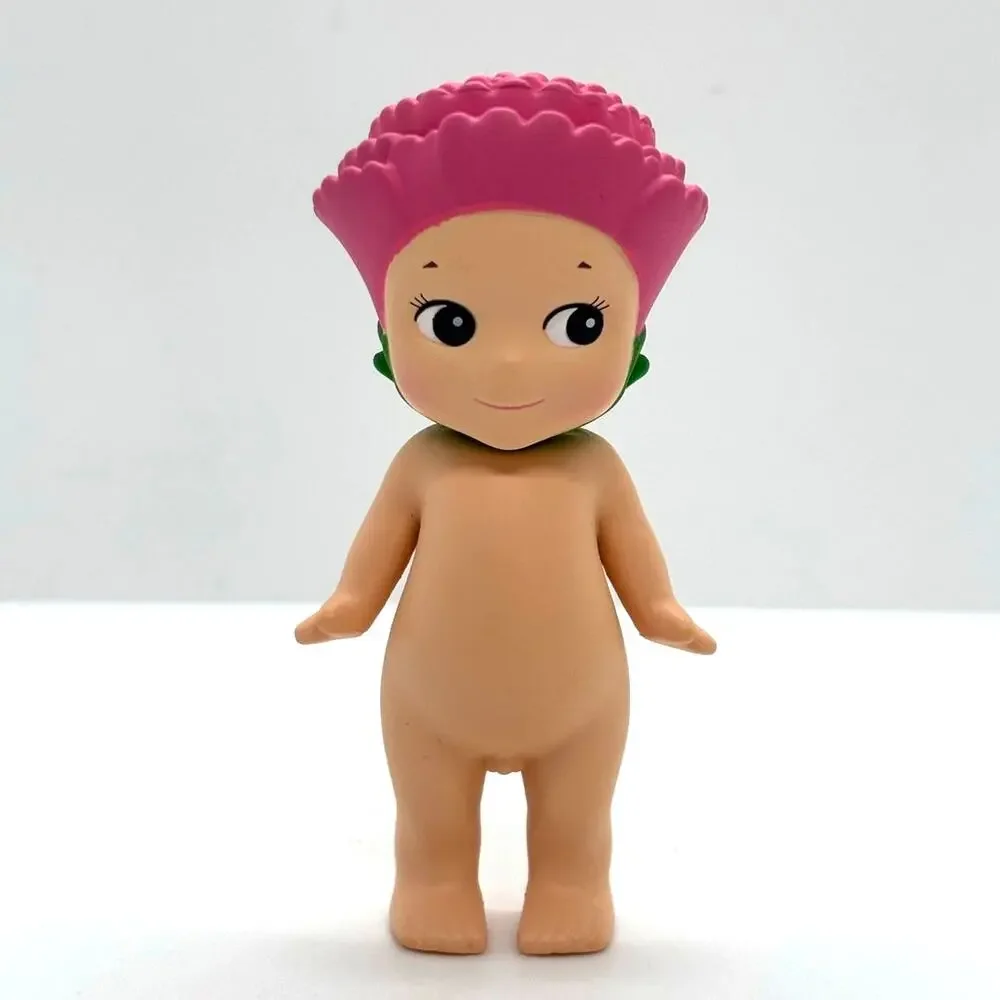 Authentic Sonny Angel Carnation Collectible Mini Figure, Flower Series - New
