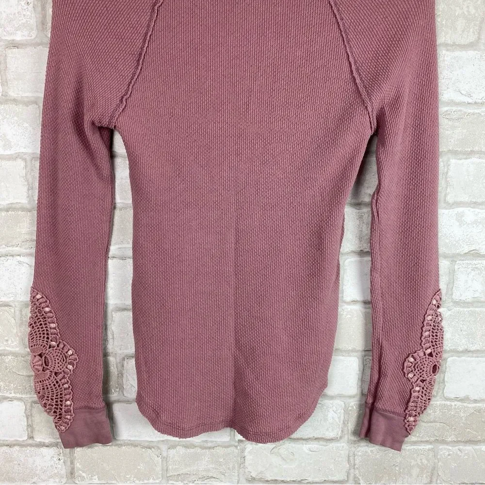 Free People fitted waffle
