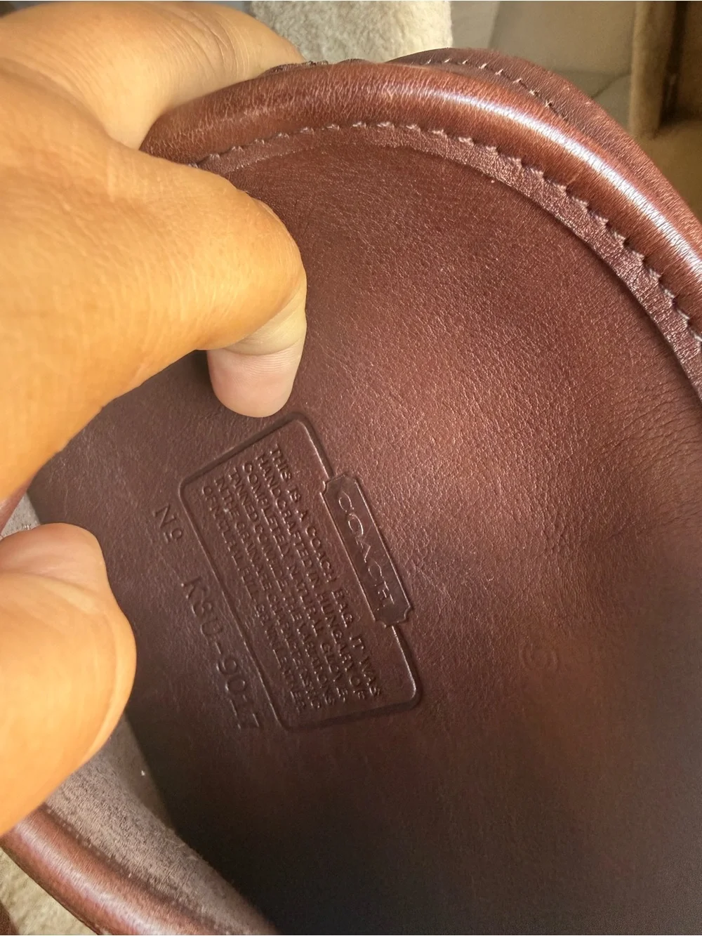 Coach minimalist Vintage 1990s purse true vintage very unique