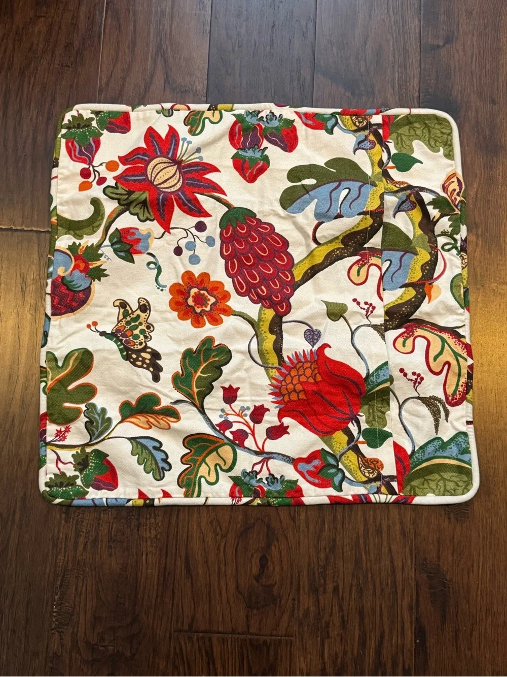 Pottery Barn vibrant floral
