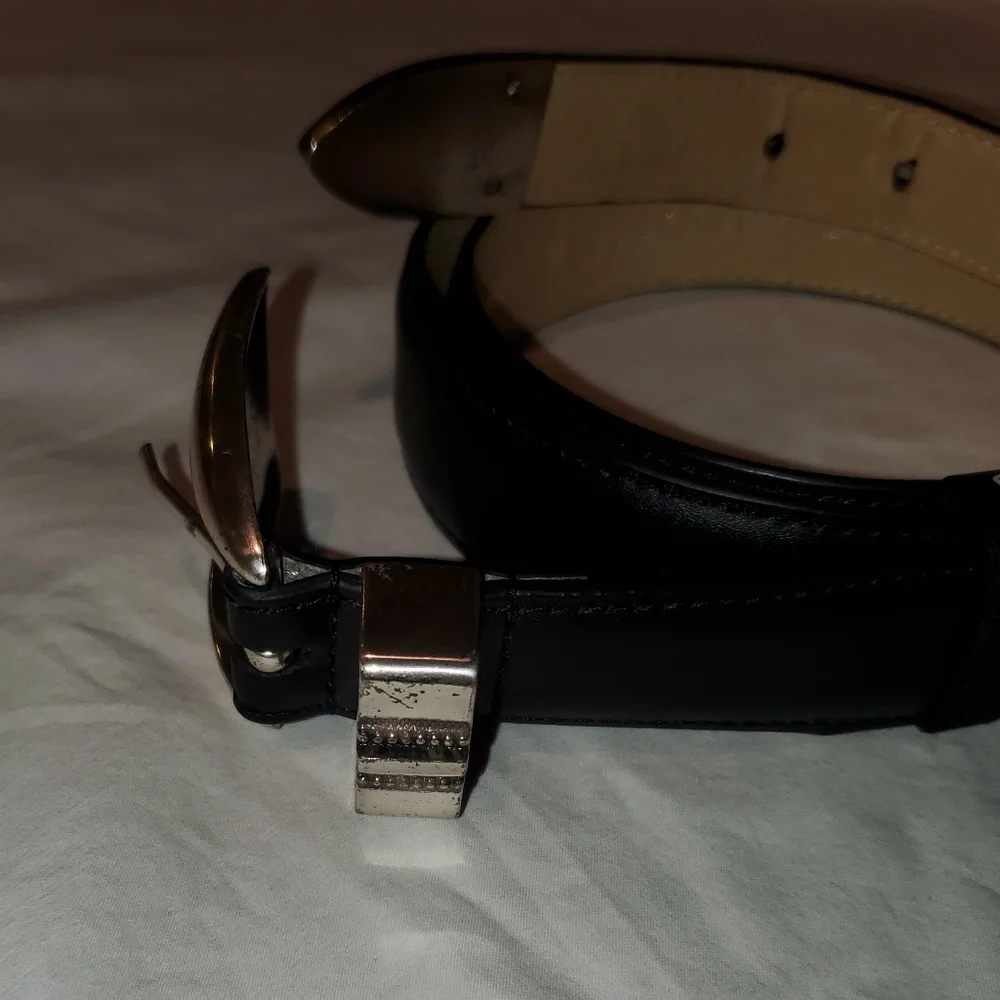 Silpada black leather
