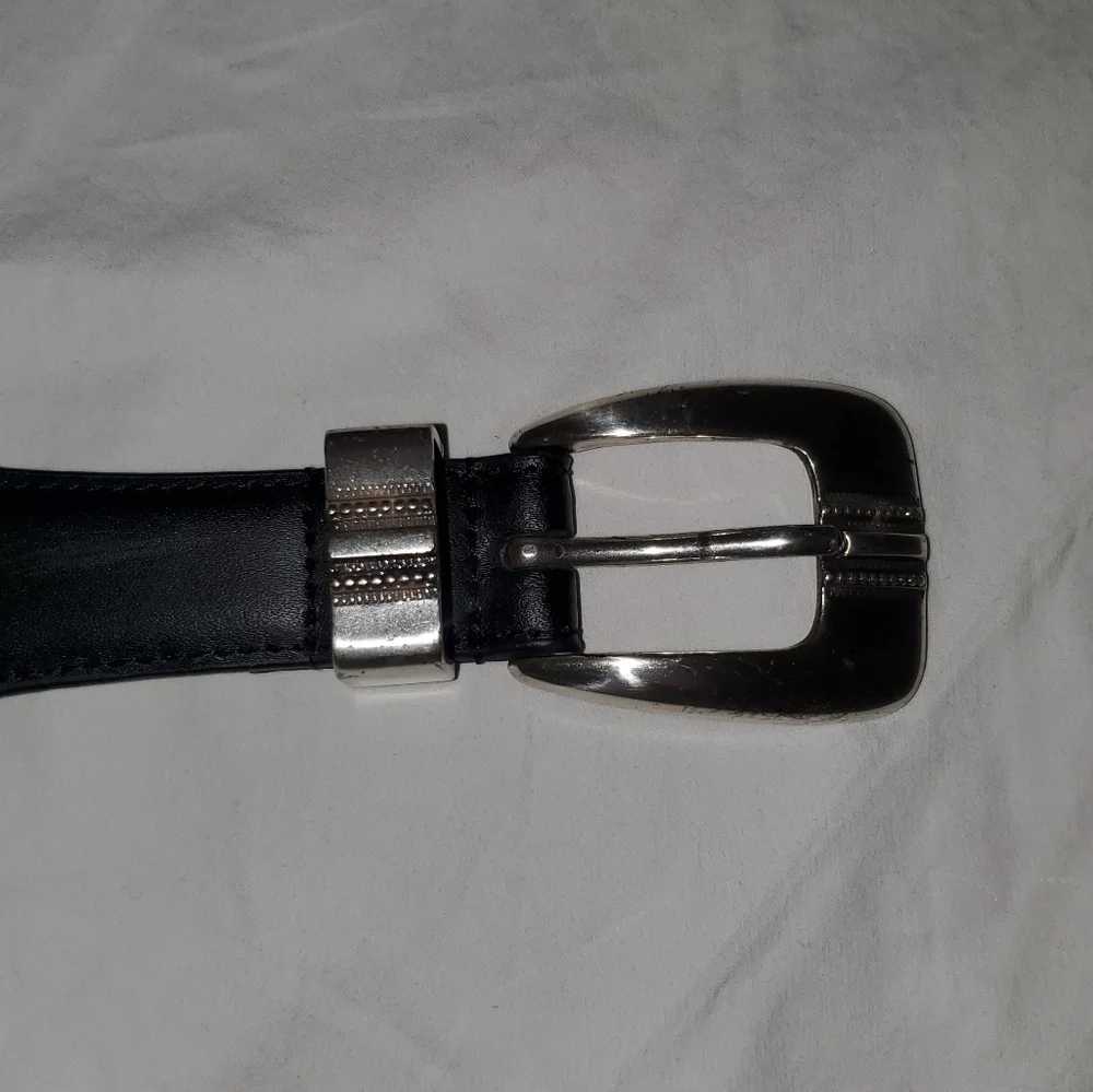 Silpada black leather