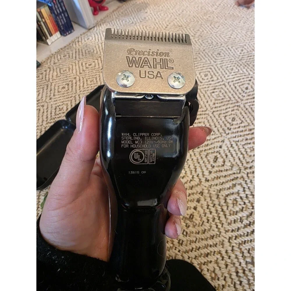 Wahl Color Pro‎ Corded Hair Clipper Kit Model MC3 Color Coded Guides Case H1