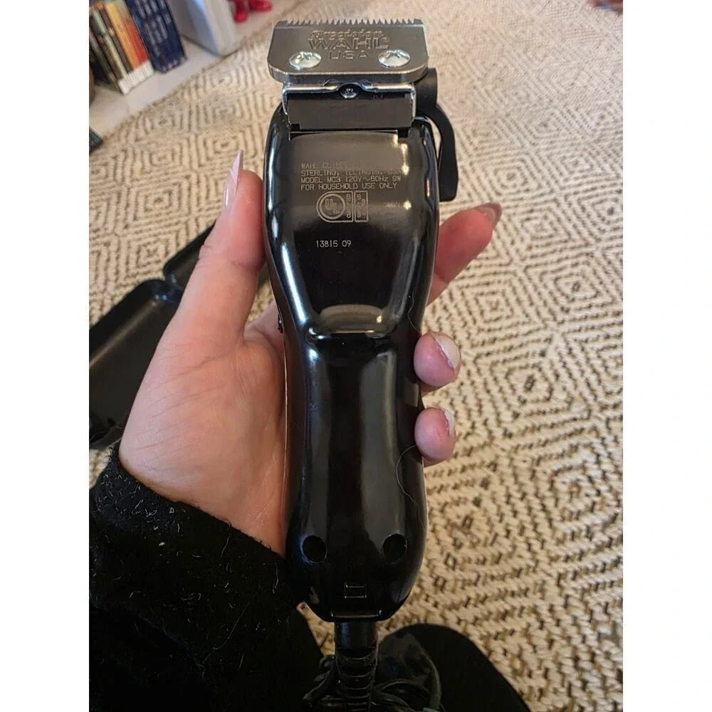 Wahl Color Pro‎ Corded Hair Clipper Kit Model MC3 Color Coded Guides Case H1