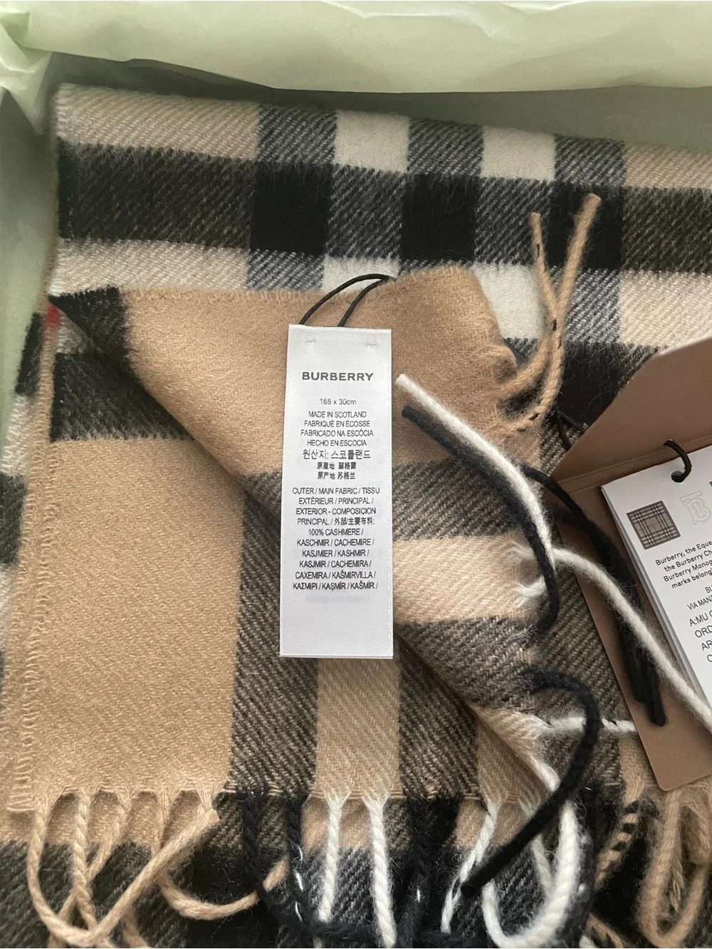 Burberry iconic check