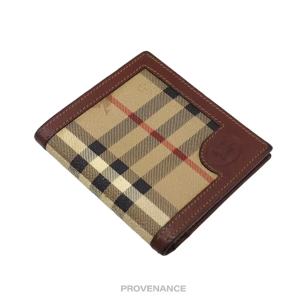Burberry bifold wallet