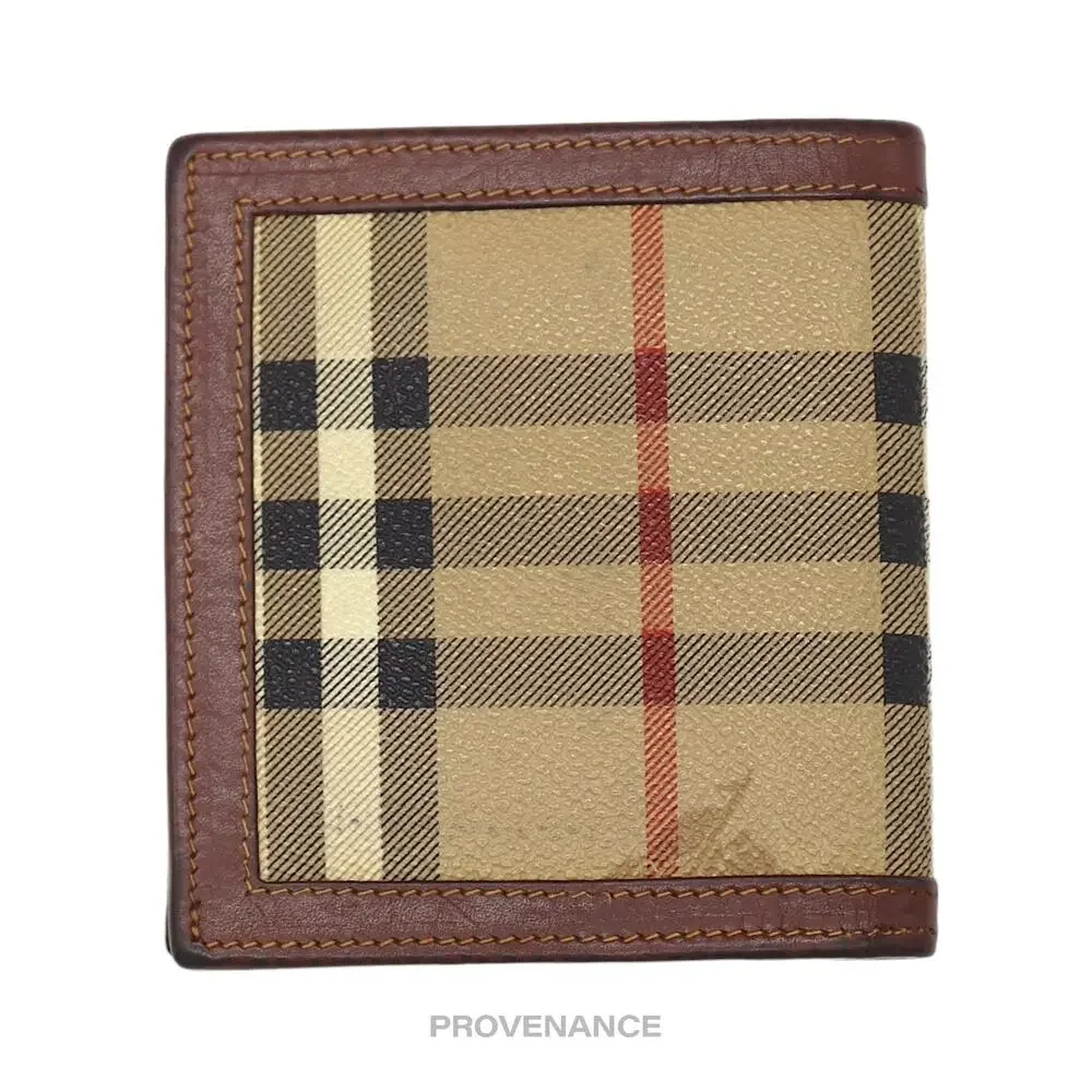 Burberry bifold wallet