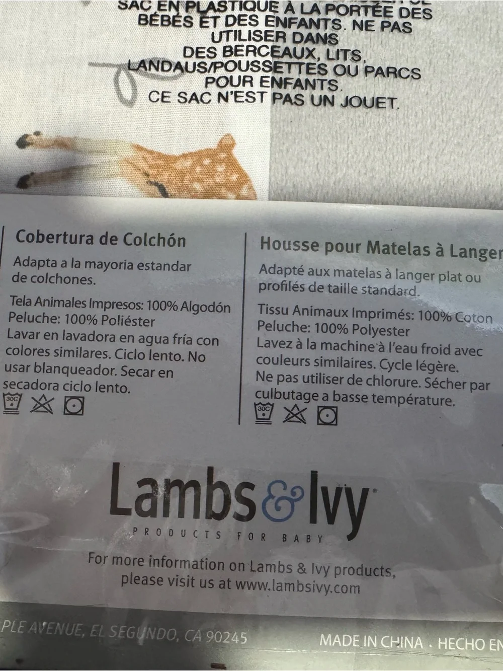 Lambs & Ivy lambs ivy