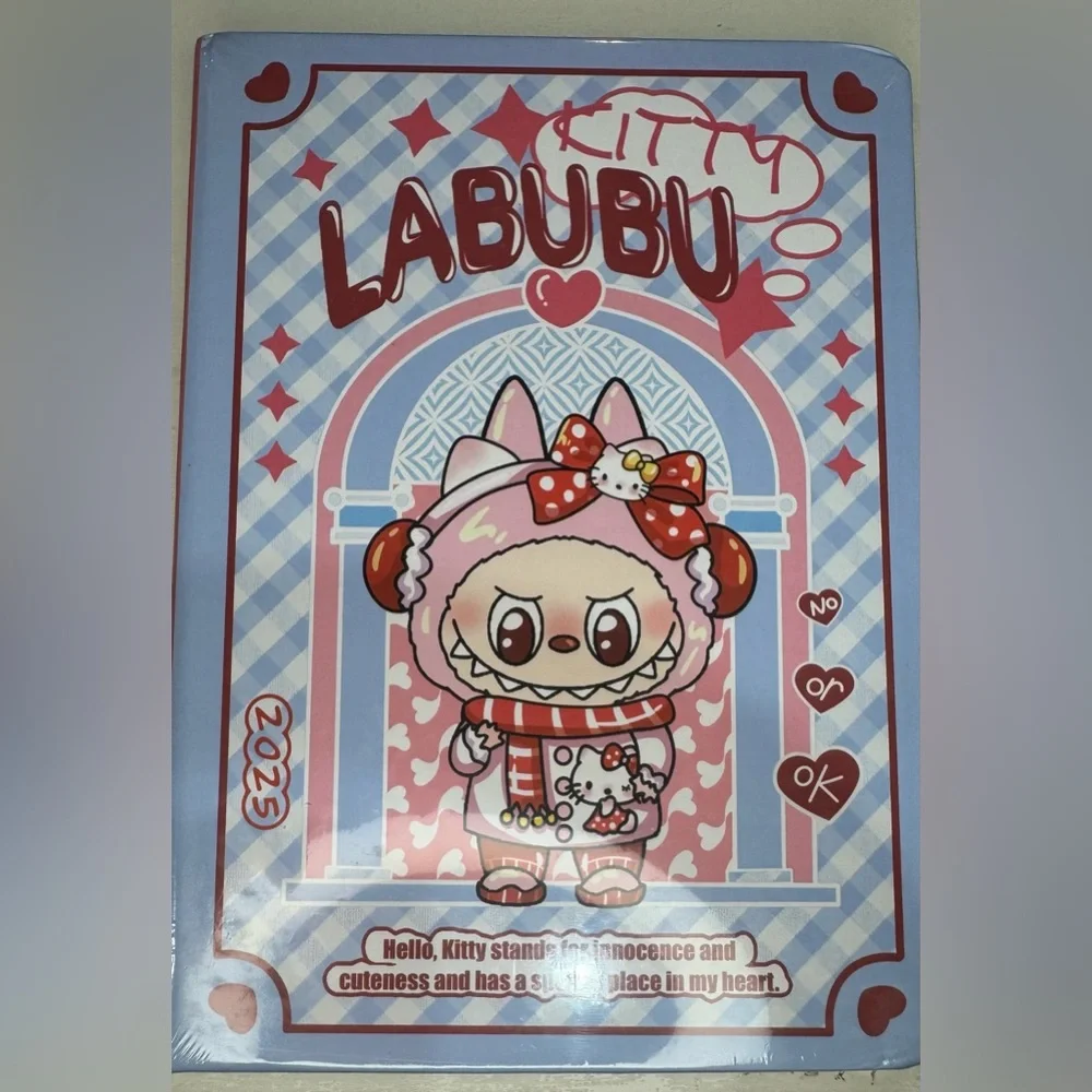 ‼️TRENDING‼️ Bubu Kitty  A4 Hardback Notebook Journal 🎀Collectible🎀