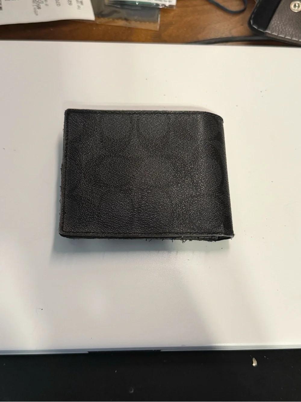 Coach mens bifold