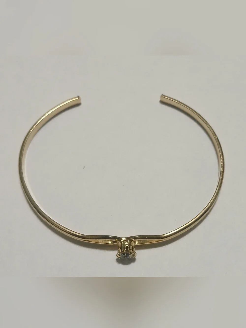 Vintage Kids Gold-Tone Open Cuff Bracelet