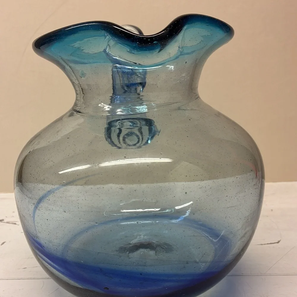 Hand Blown holiday water