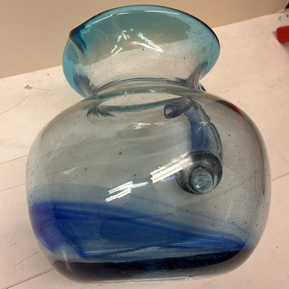 Hand Blown holiday water