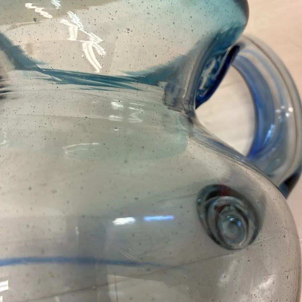 Hand Blown holiday water