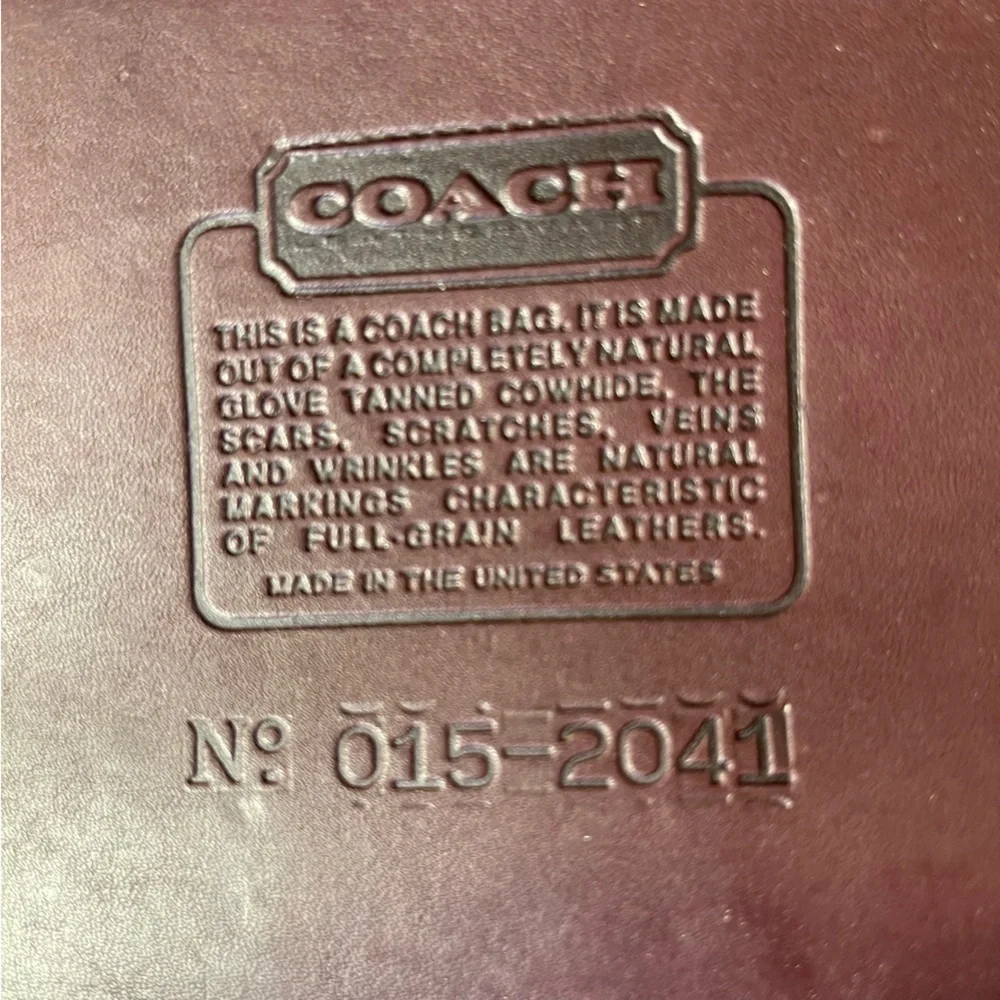 Coach vintage lexington