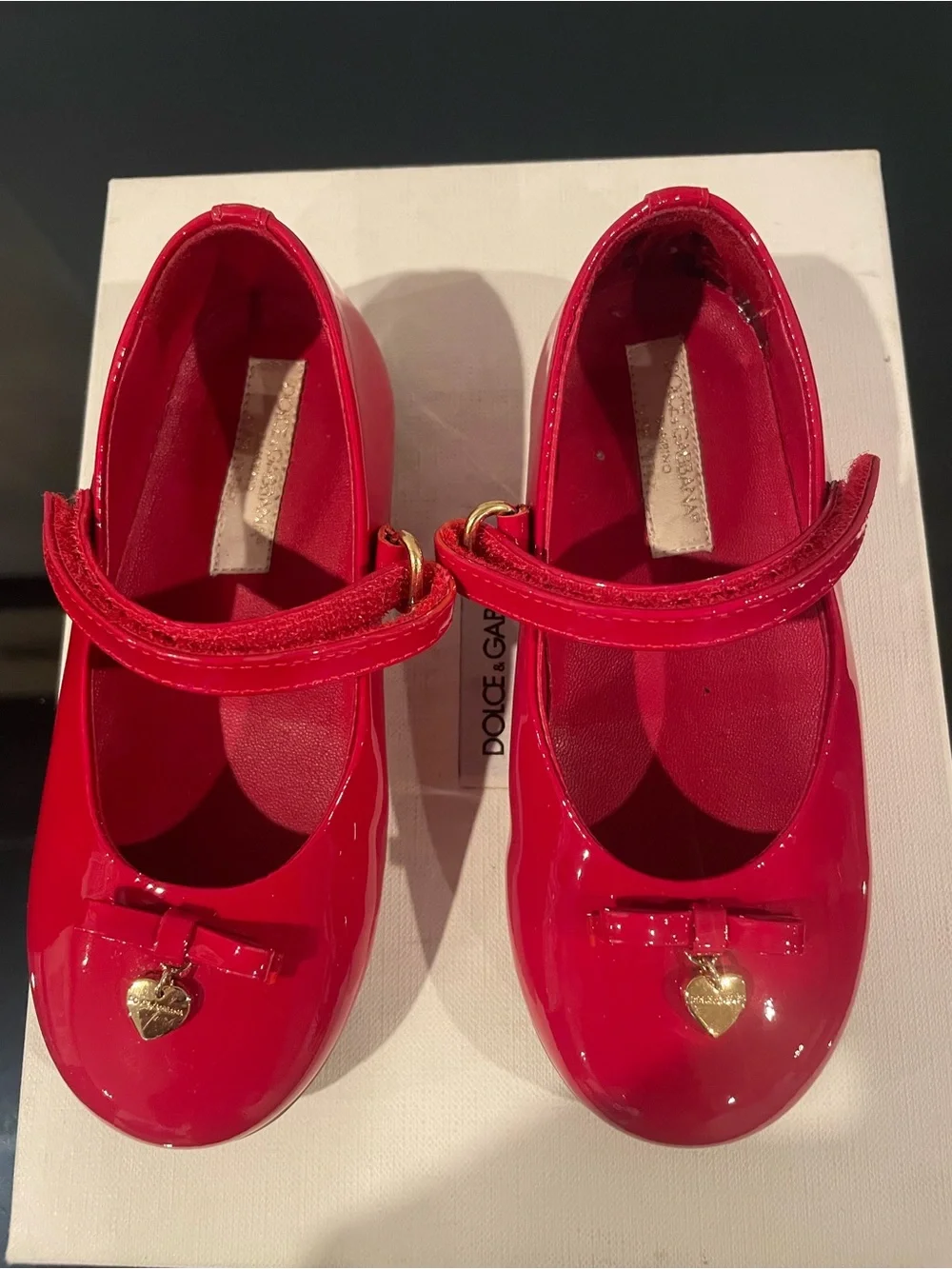 Dolce & Gabbana glossy red