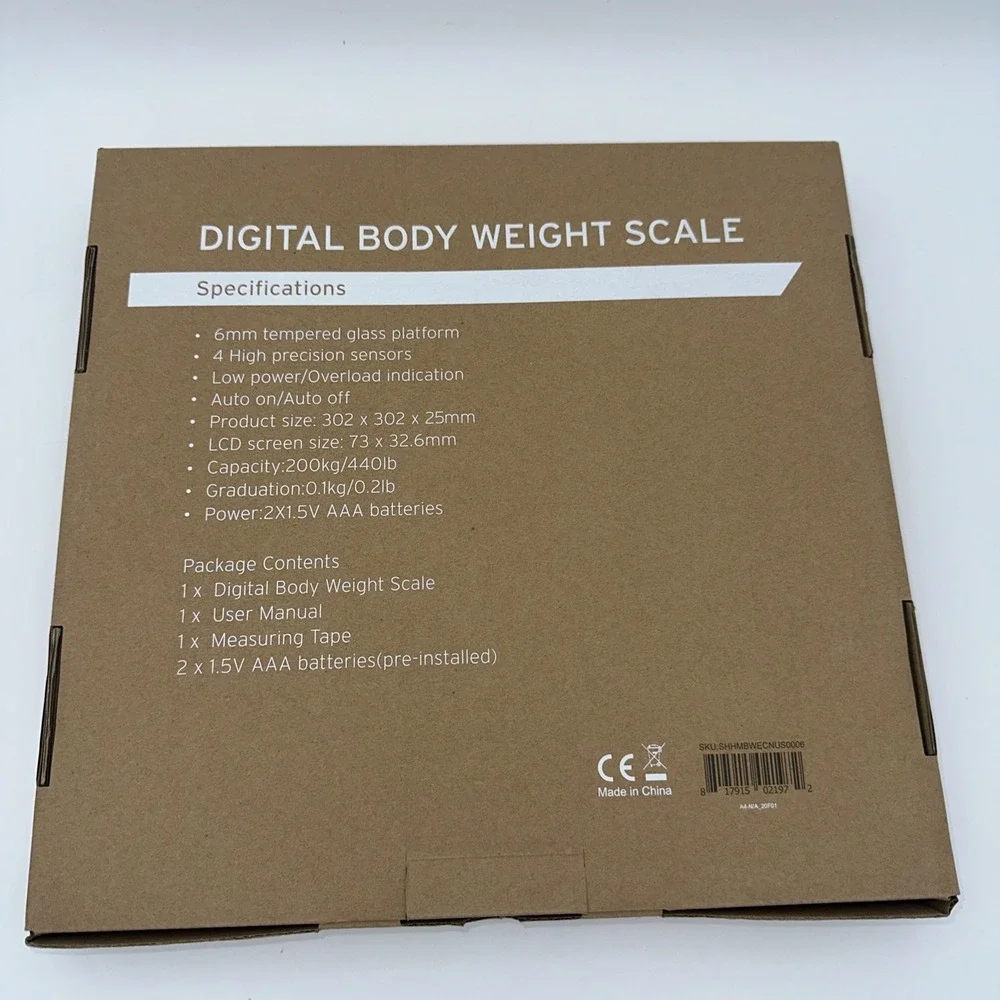 Etekcity digital body