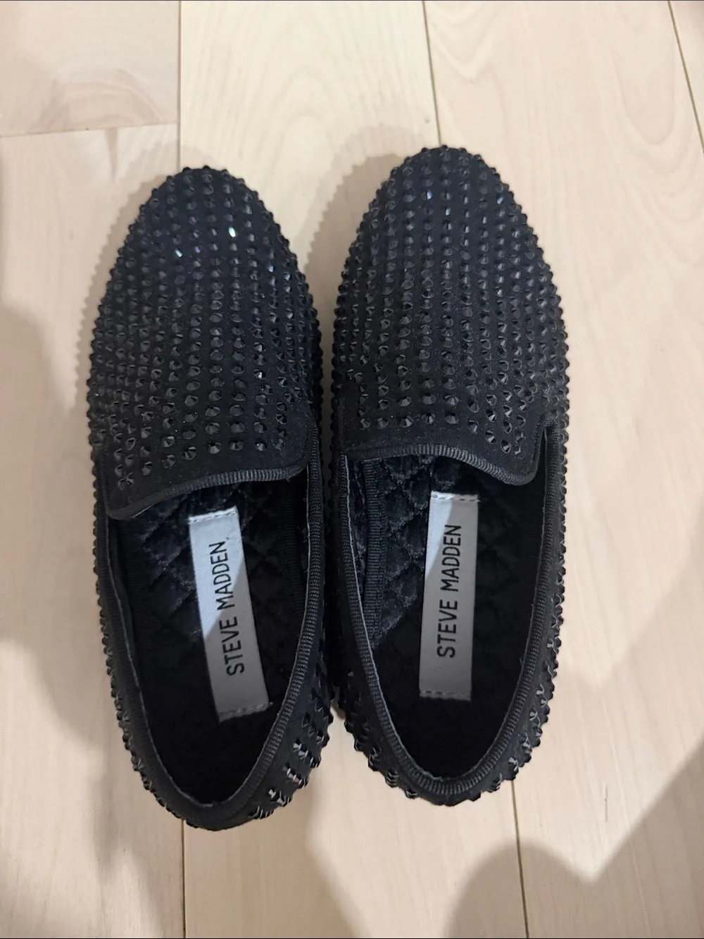 Steve Madden black slip