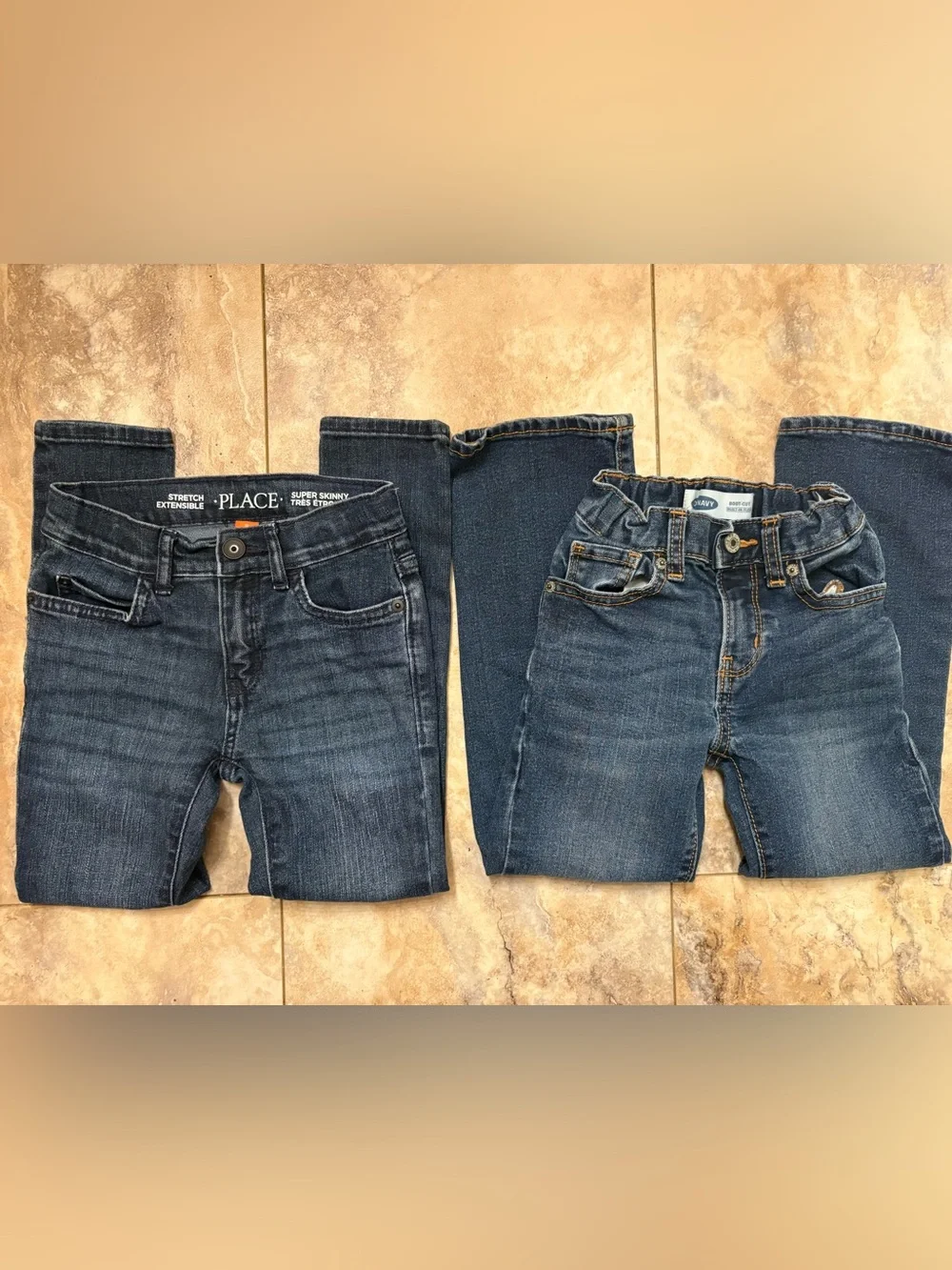 The Children’s Place/Old Navy Boys Jeans Lot of 2 Size 6