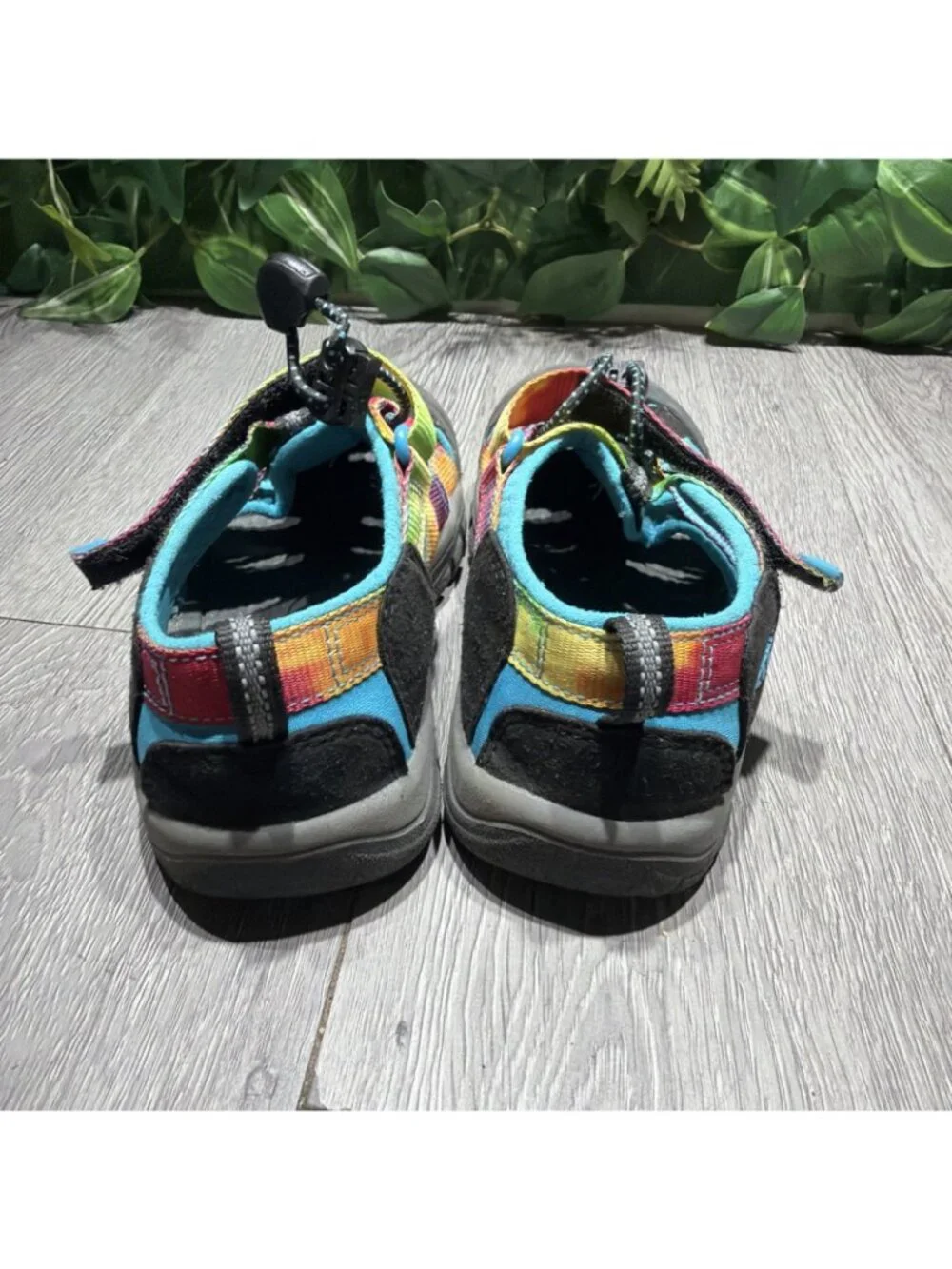 Keen Newport H2 II Size 1 Tie Dye  Washable Shoes Hiking Closed toe