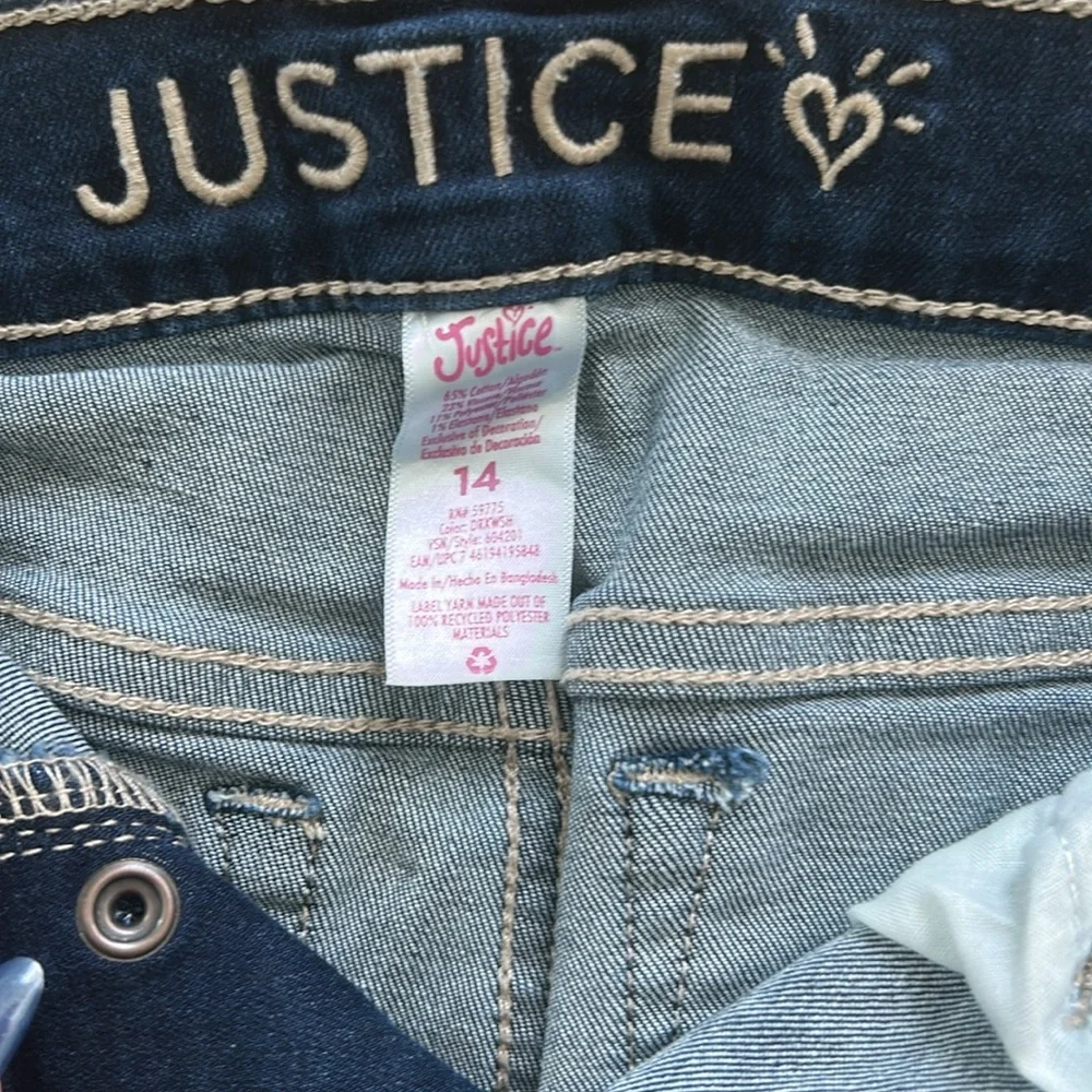 Justice girls size
