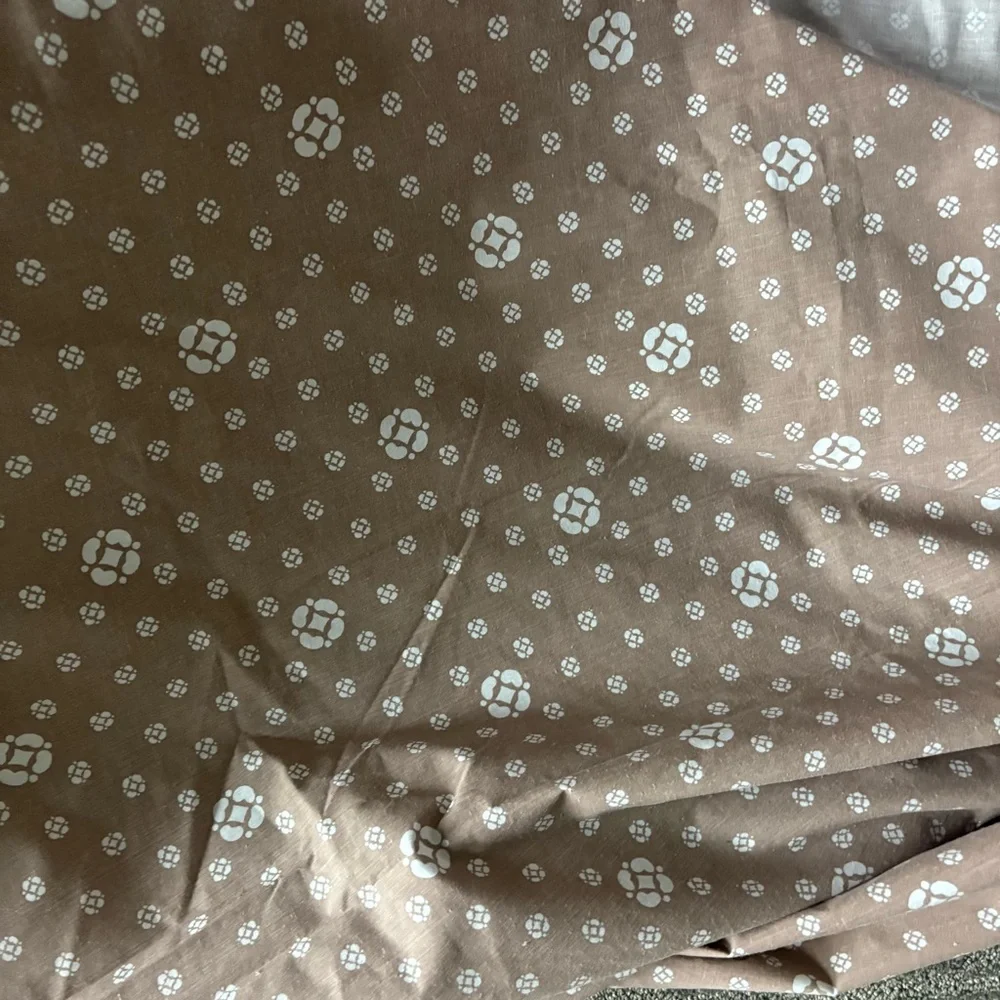 vintage Yves Saint Laurent vintage 1981 queen flat bedding sheet 100% cotton
