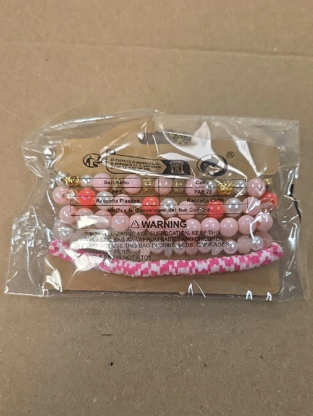Fashion Jewelry stackable kids