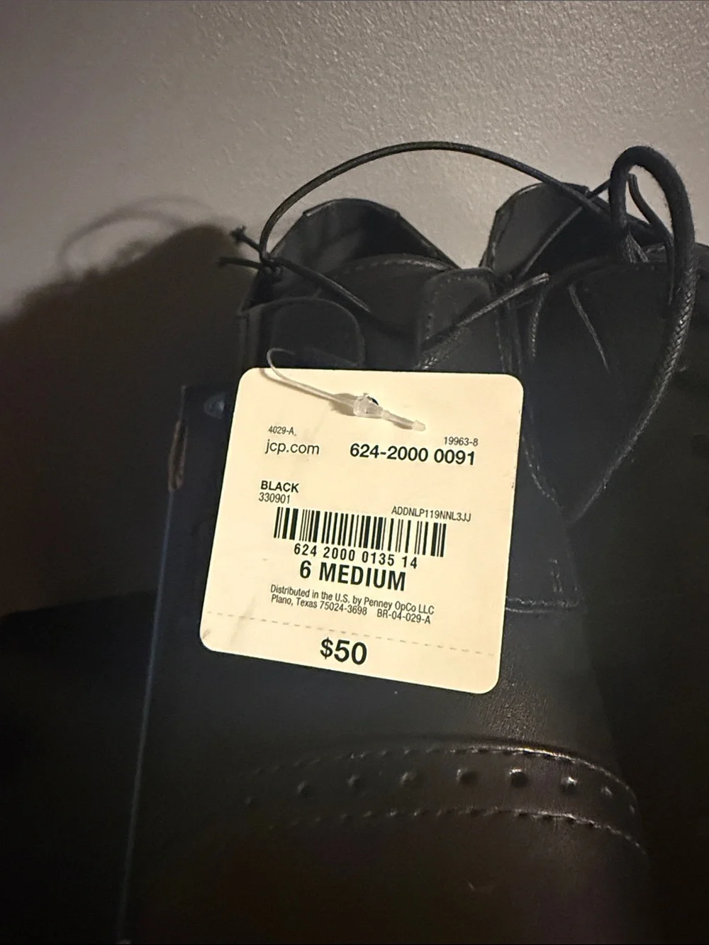 Stafford polished black