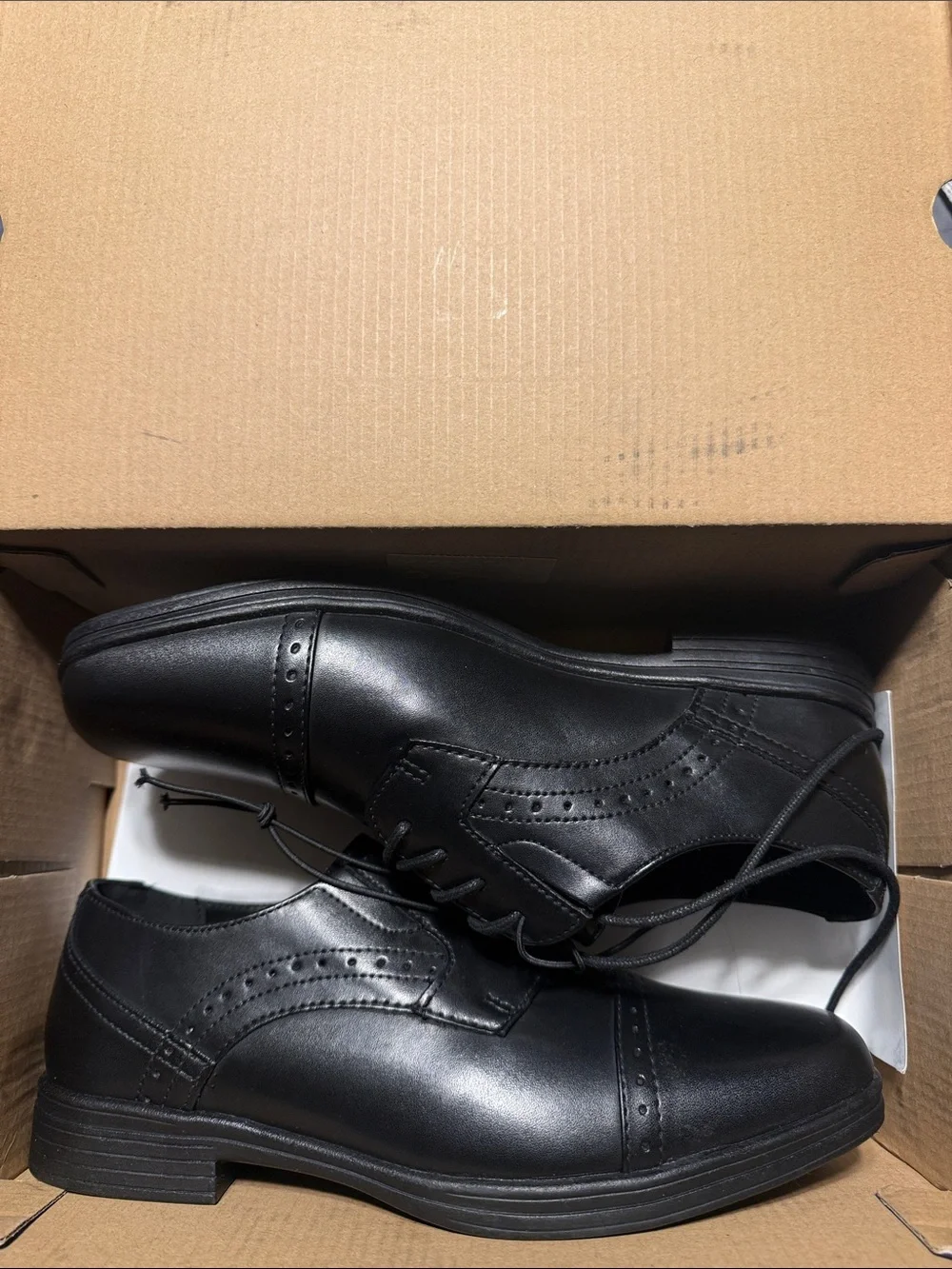 Stafford polished black