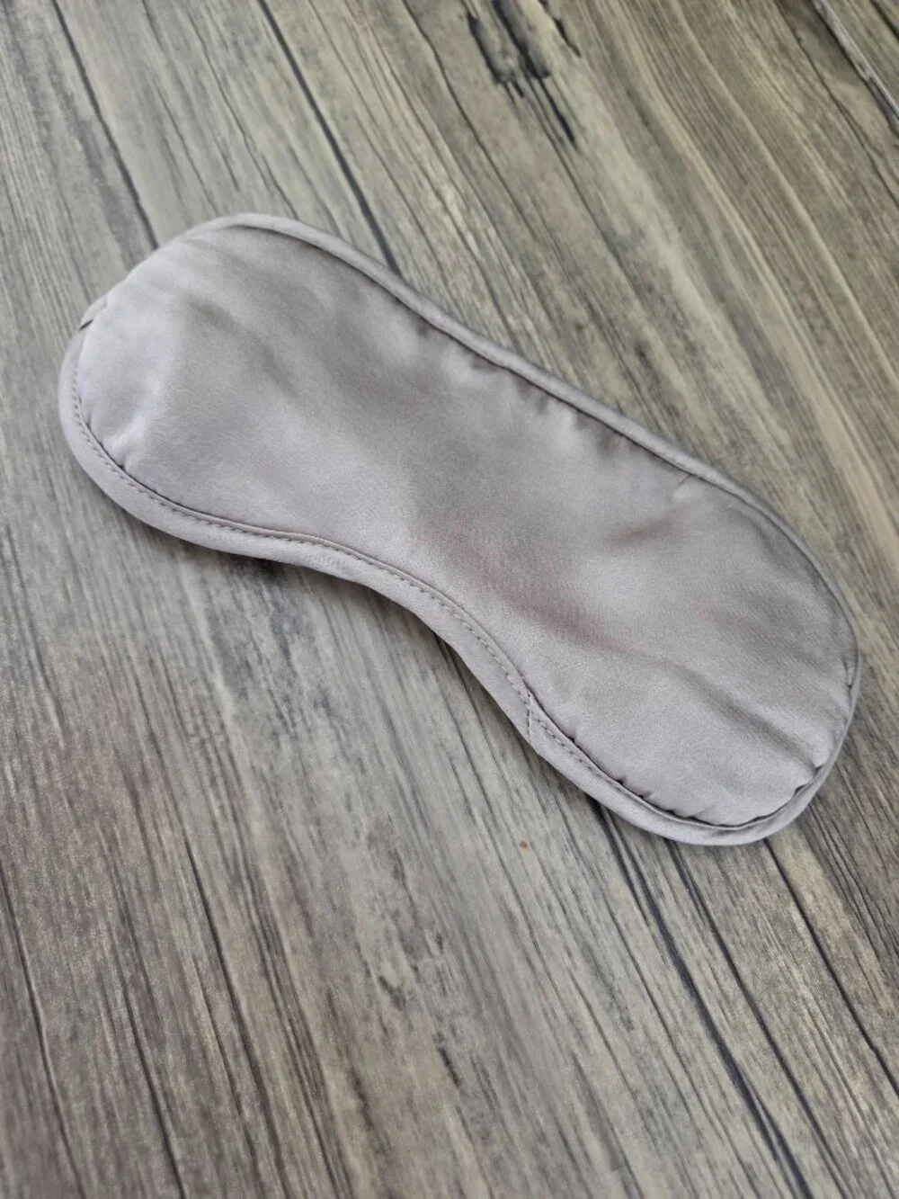Pure Silk Taupe Sleep Mask - Comfortable Eye Mask for Travel and Rest