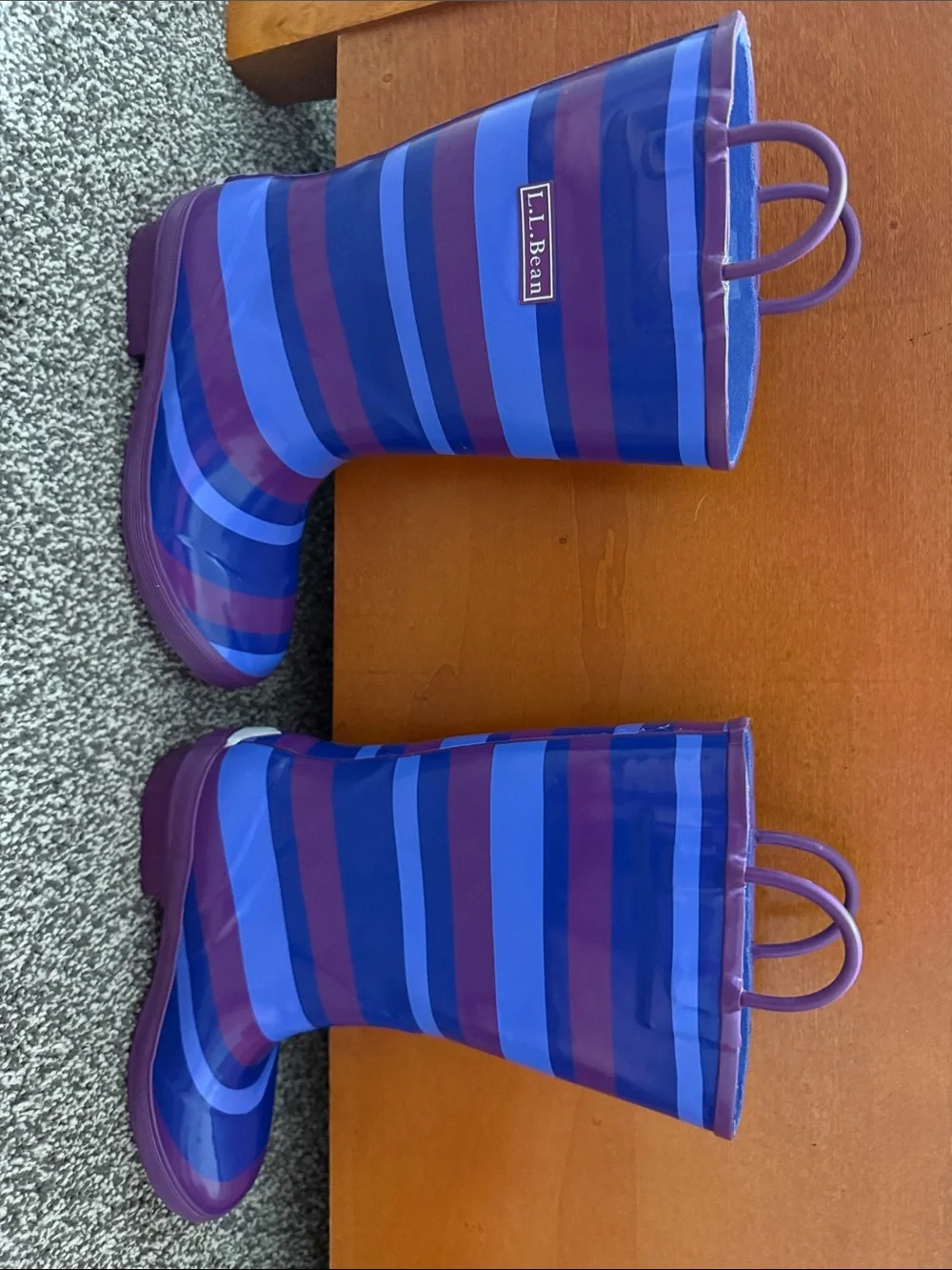 L.L. Bean colorful striped