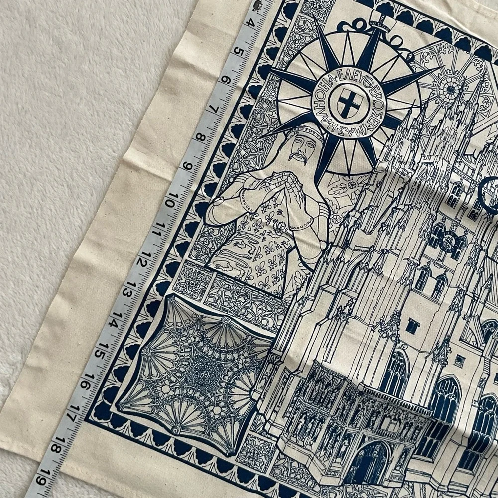 Vintage canterbury cathedral