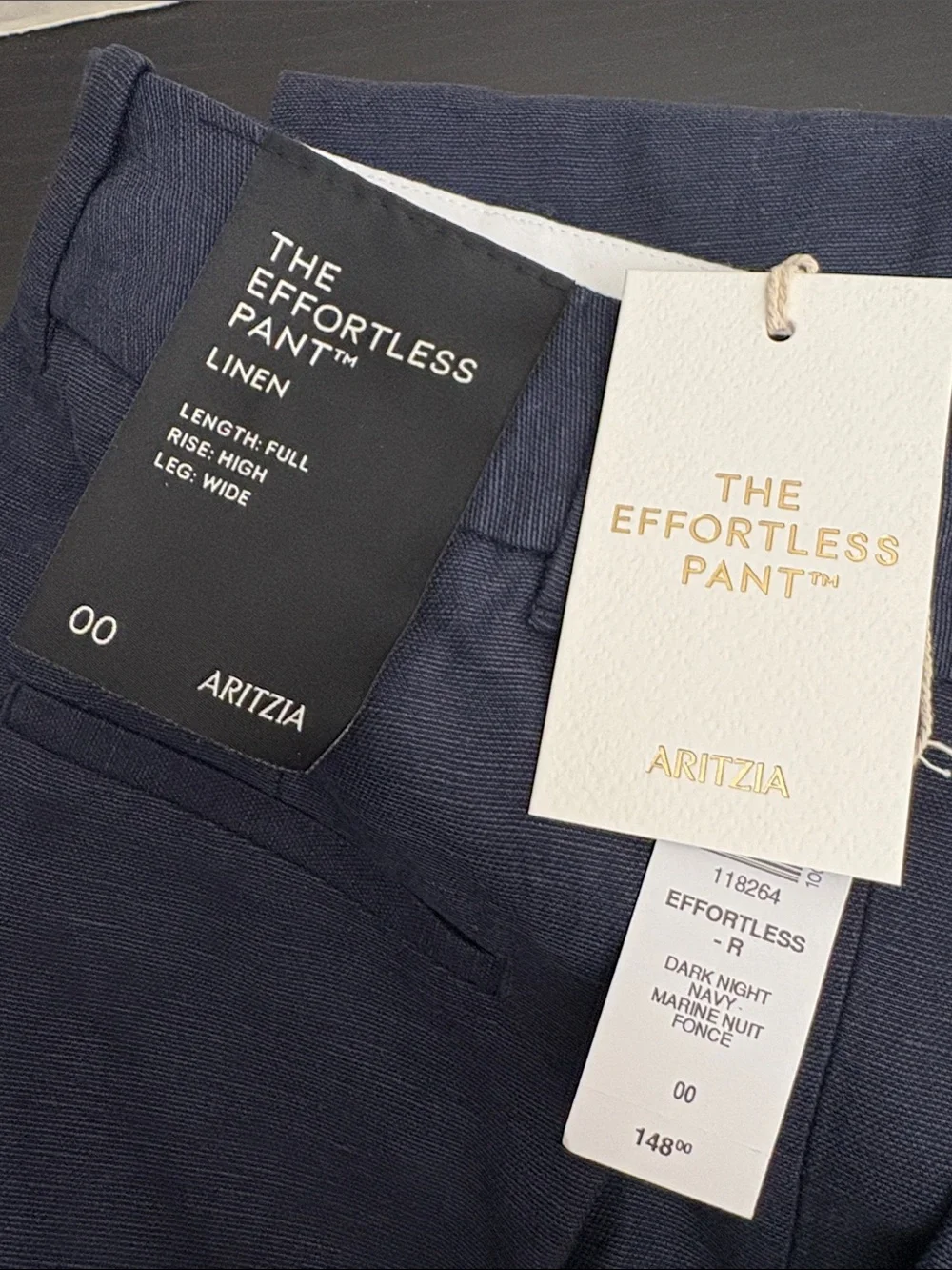 Aritzia tailored straight