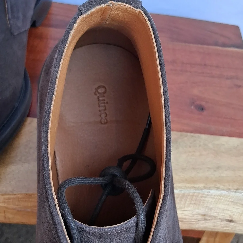 Quince chukka boots