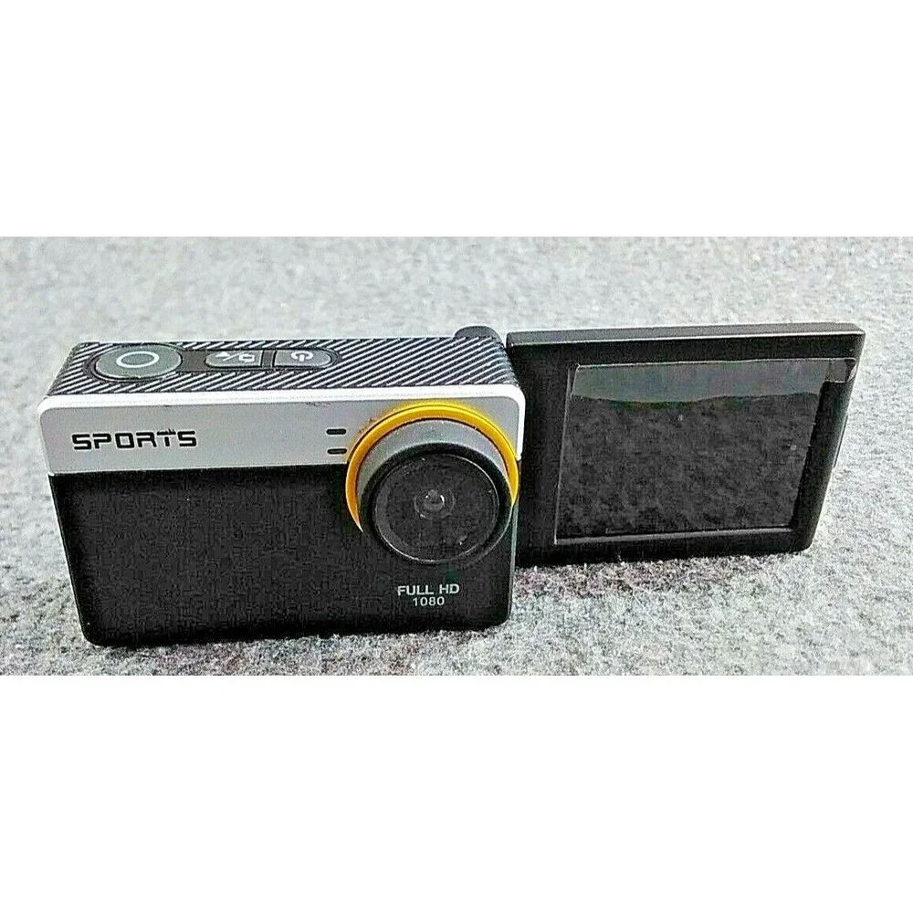Waterproof Flip Action Sports Camera BUNDLE