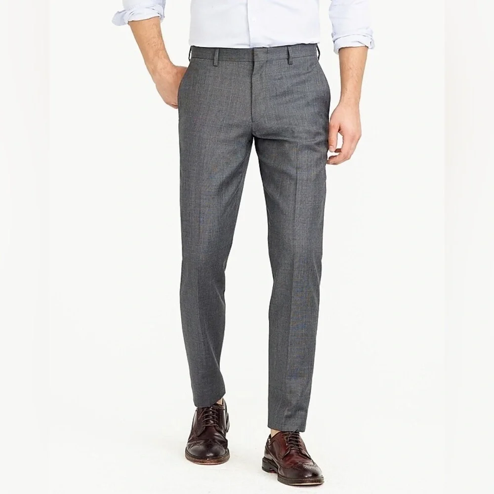 J Crew Ludlow Slim-fit suit pant in Italian worsted wool 43967