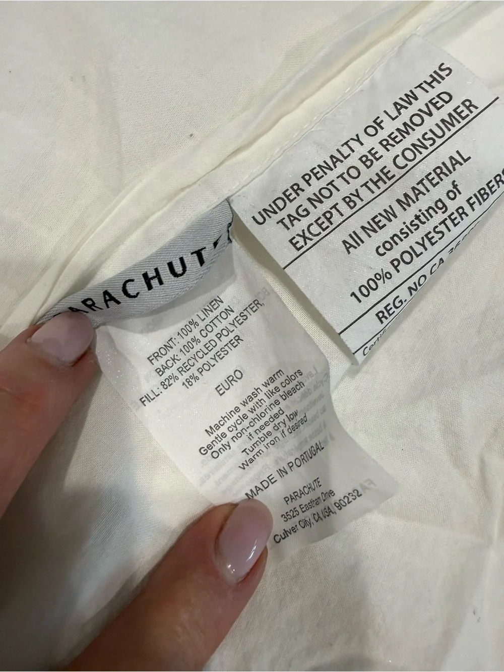 Parachute nwot ships