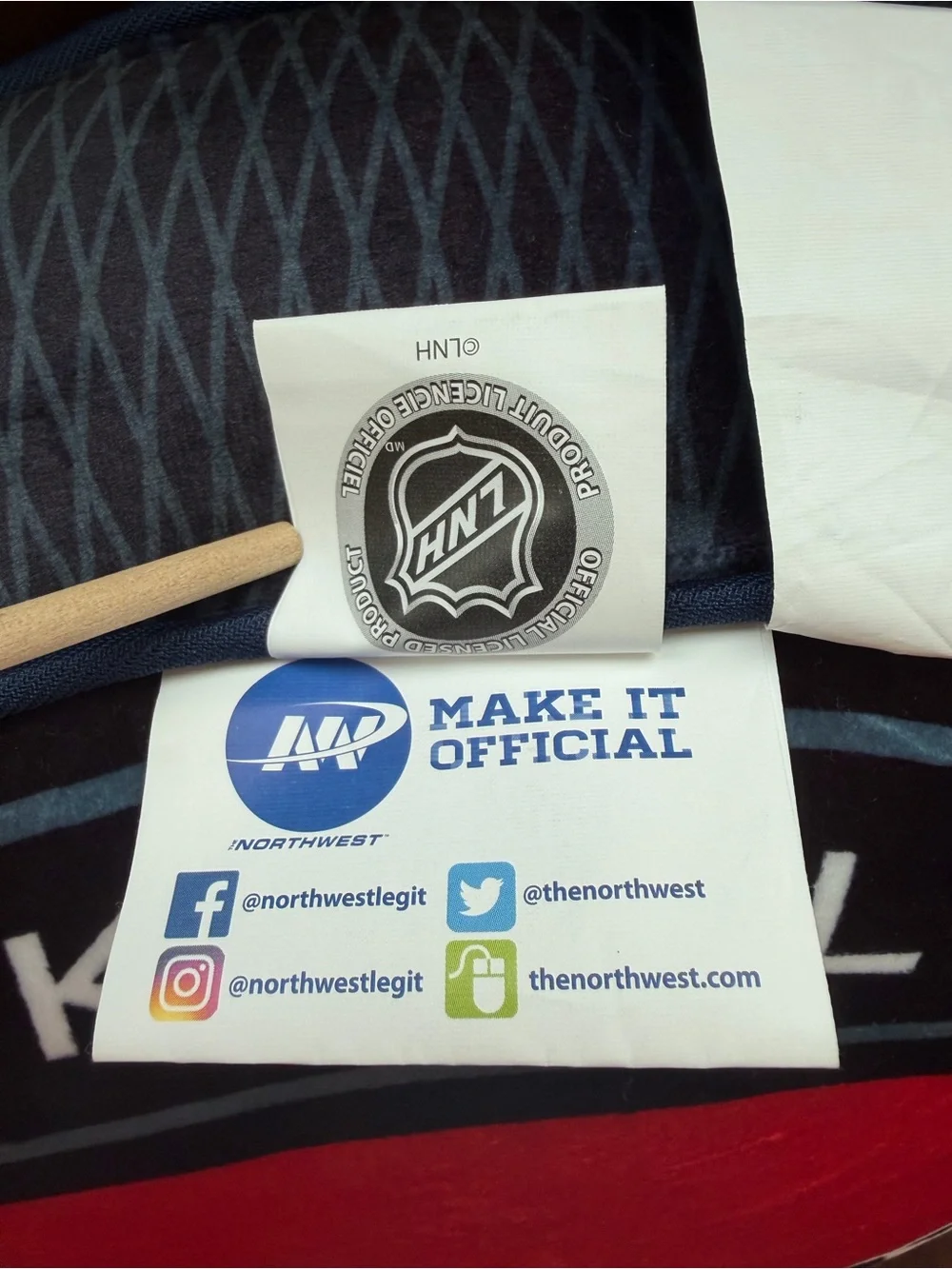 NHL official licensed