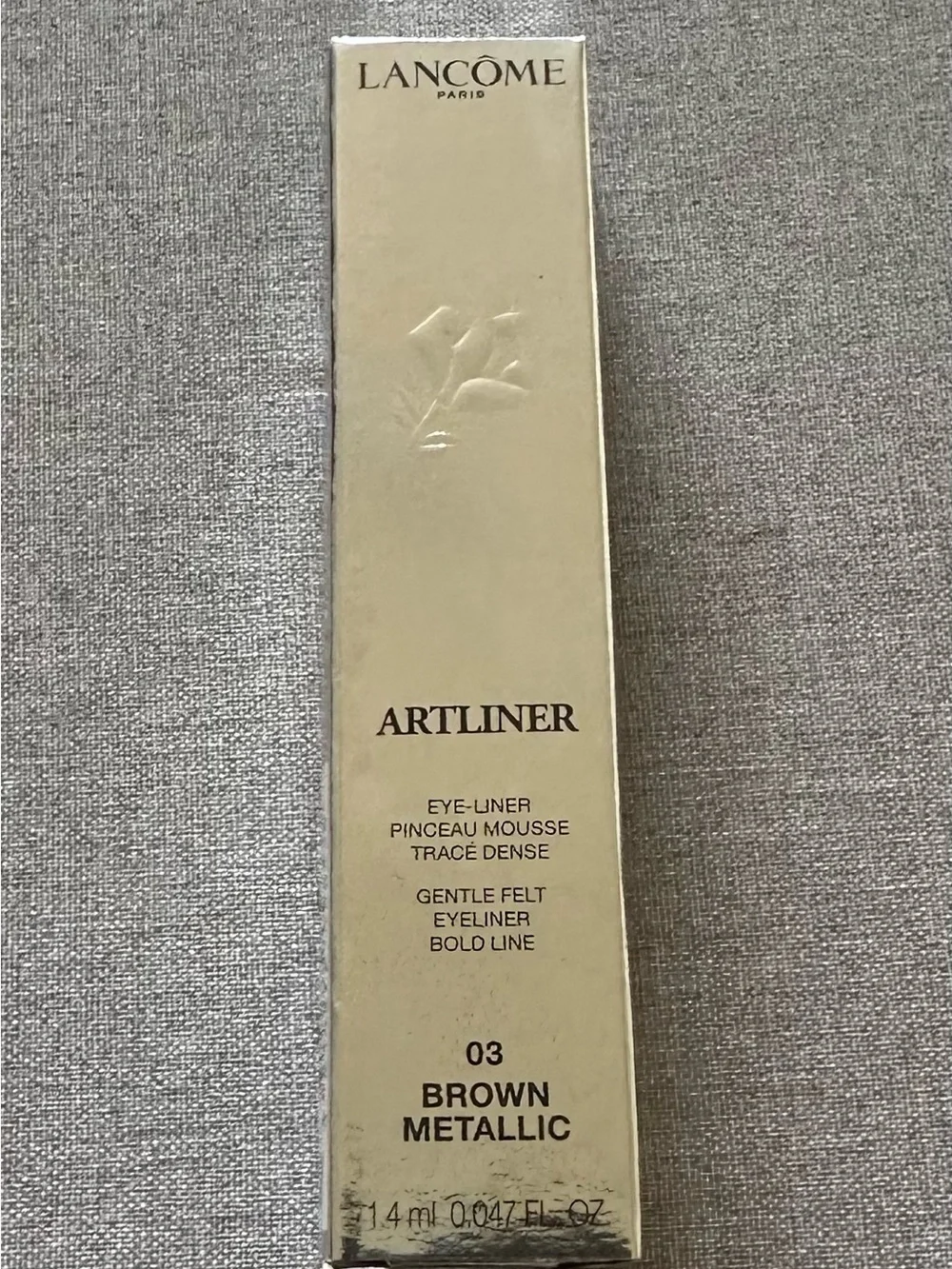 Lancome metallic brown