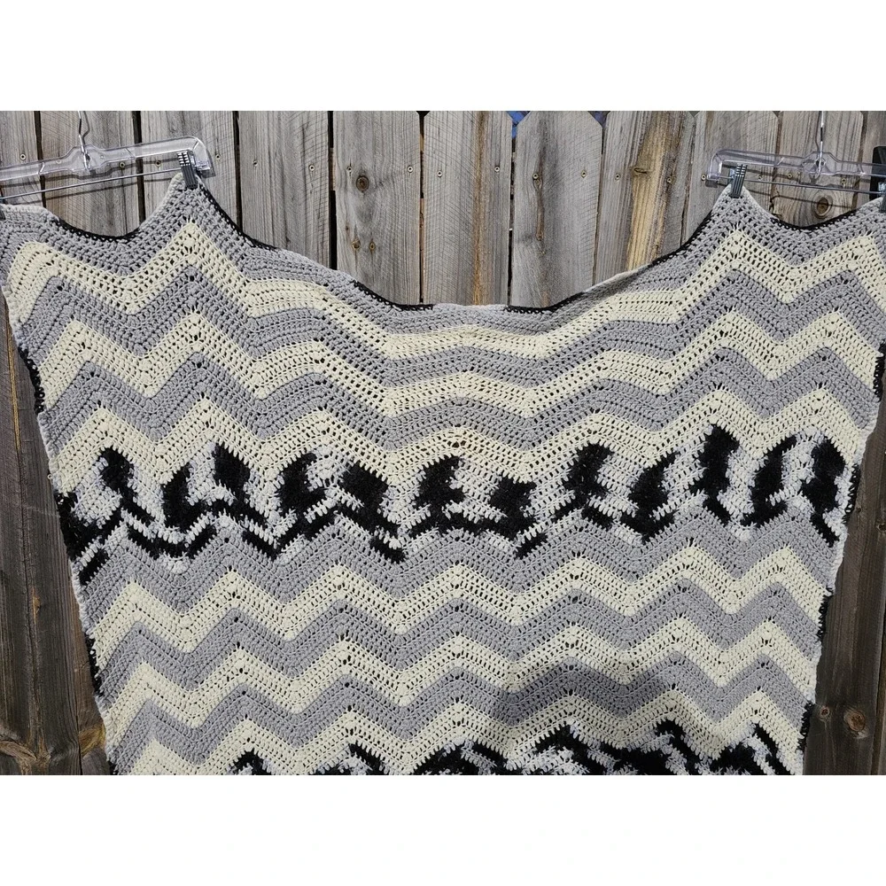 Handmade vintage afghan