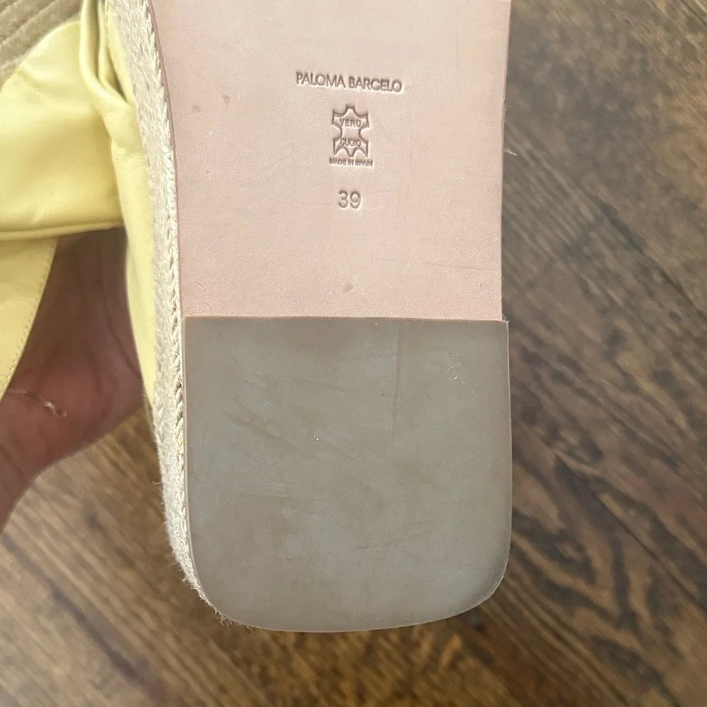 Paloma Barcelo chic yellow