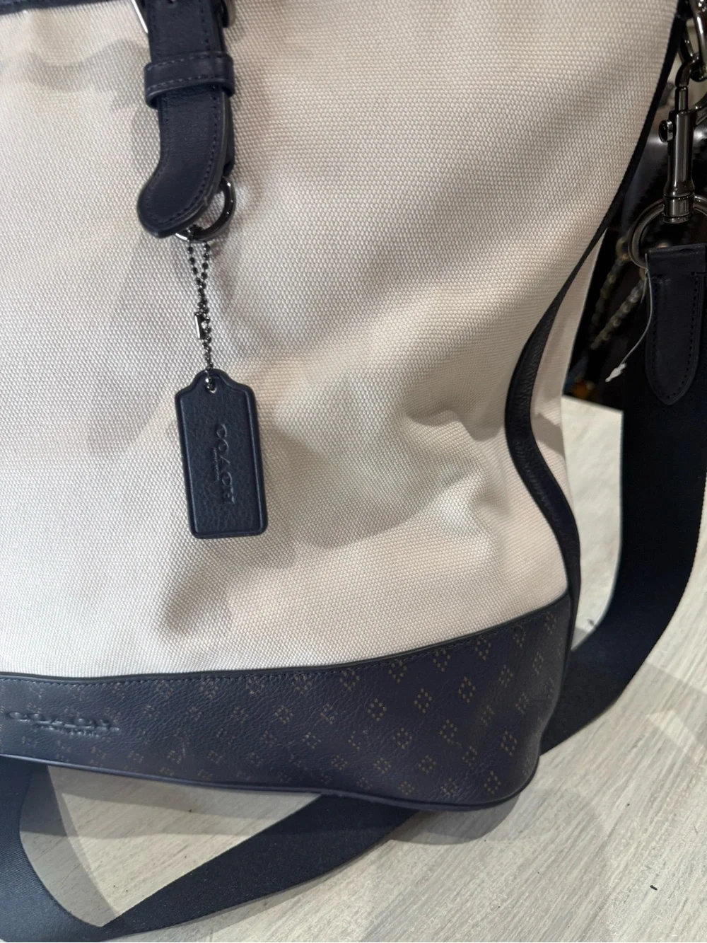 Coach duffel crafted