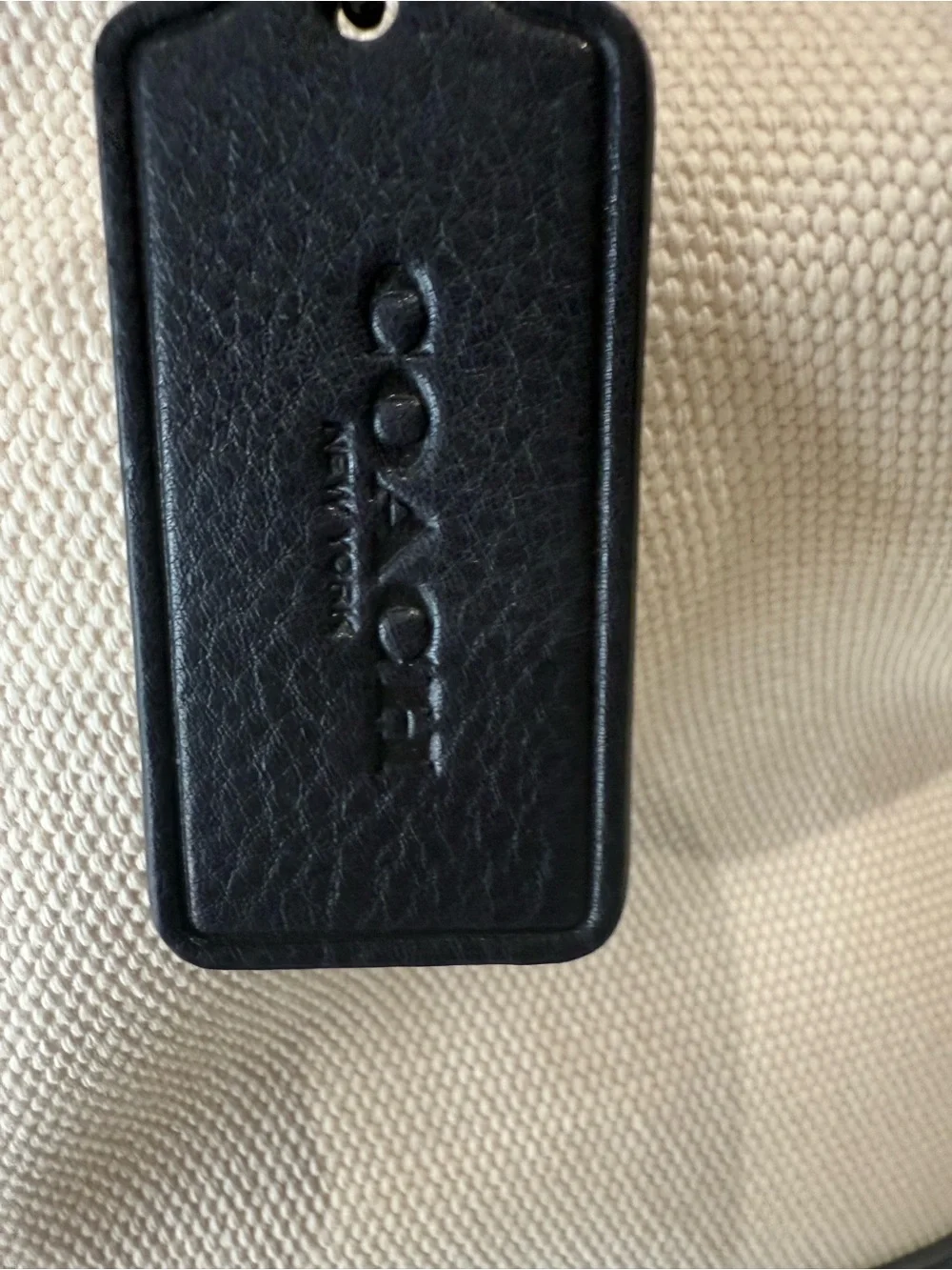Coach duffel crafted