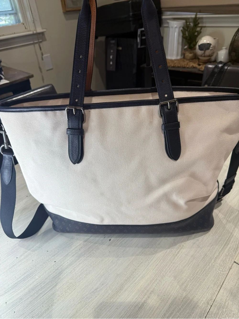 Coach duffel crafted