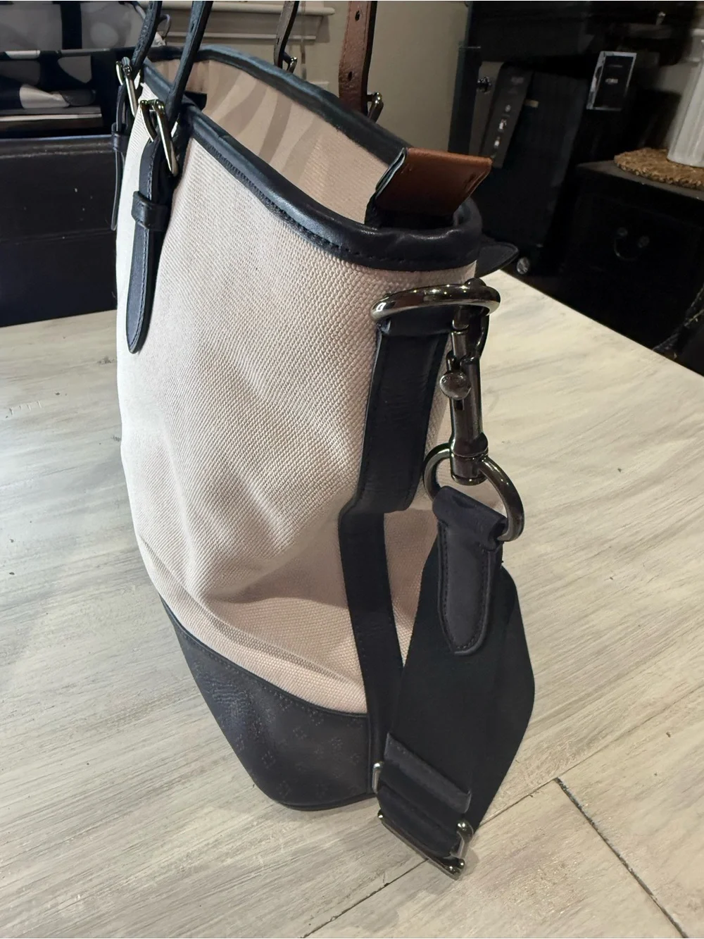 Coach duffel crafted