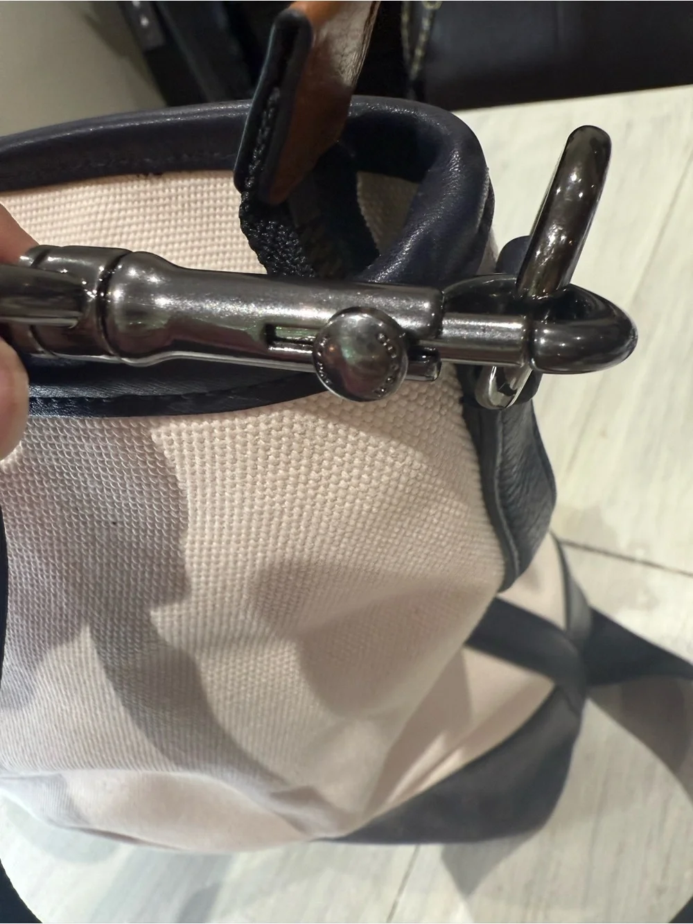 Coach duffel crafted