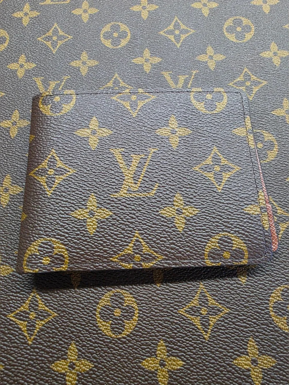 Louis Vuitton Multiple Wallet Monogram Canvas Bifold Wallet - Brown/Gold