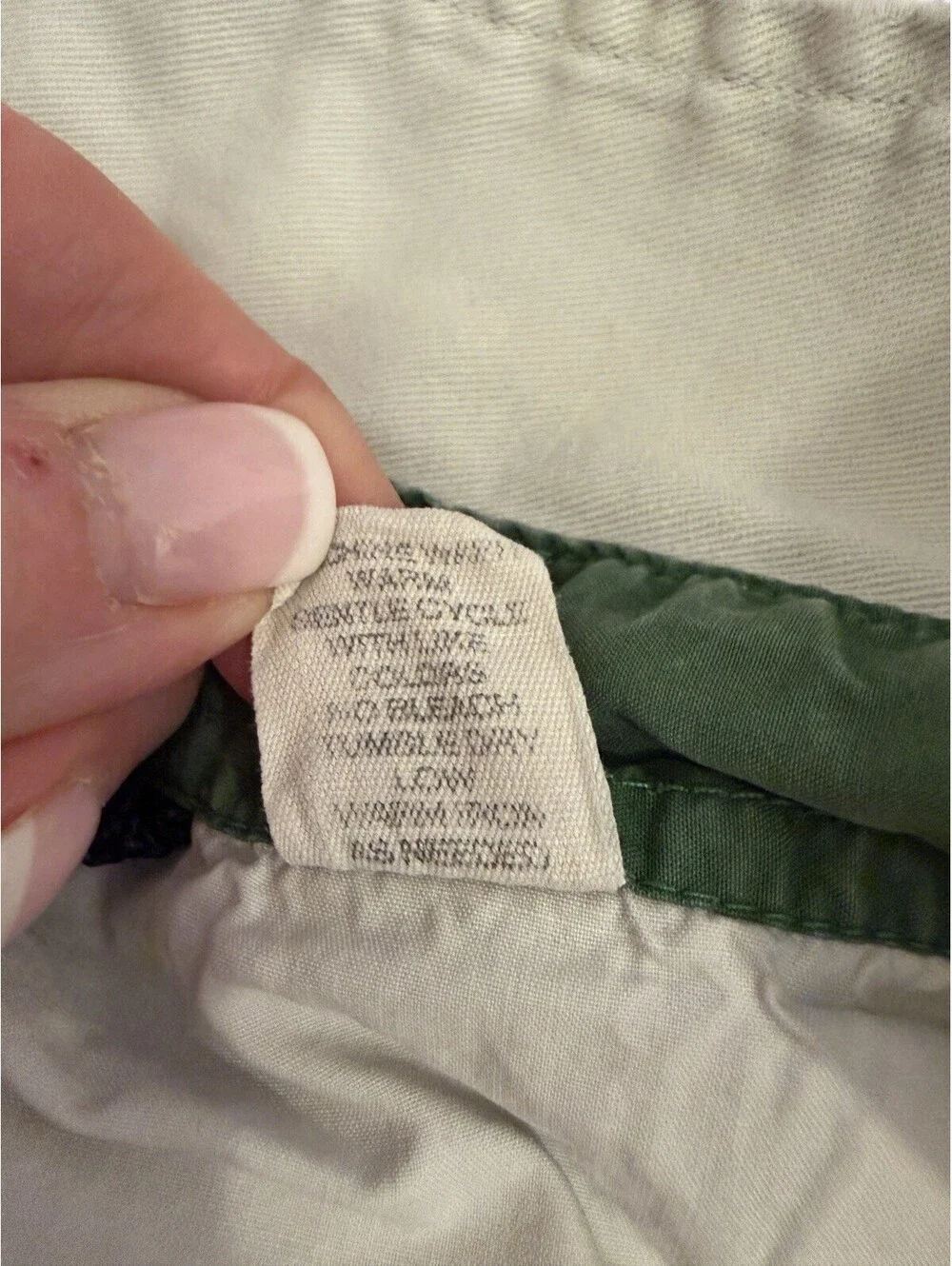 J. Crew visible wear