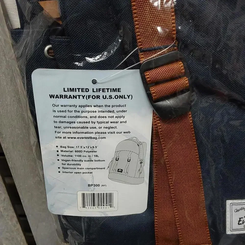 Everest Journey Backpack with Adjustable Straps | Navy